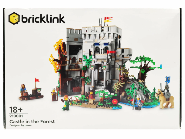 Конструктор Lego Bricklink 910001 Замок в лесу